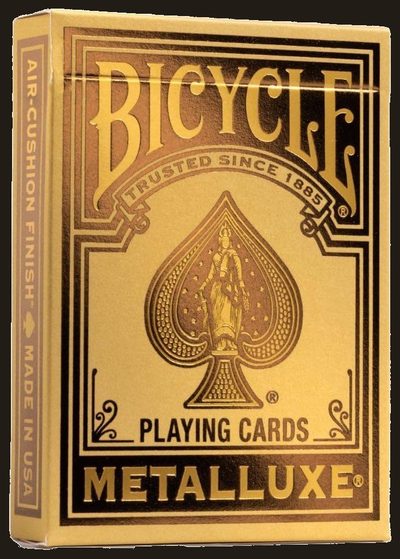 Metalluxe Playing Cards - Gold