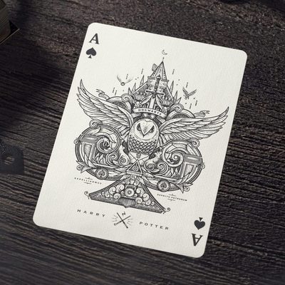 Harry Potter Playing Cards - Yellow Hufflepuff