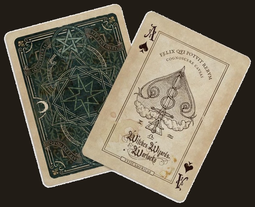 Wizards, Witches & Warlocks Playing Cards