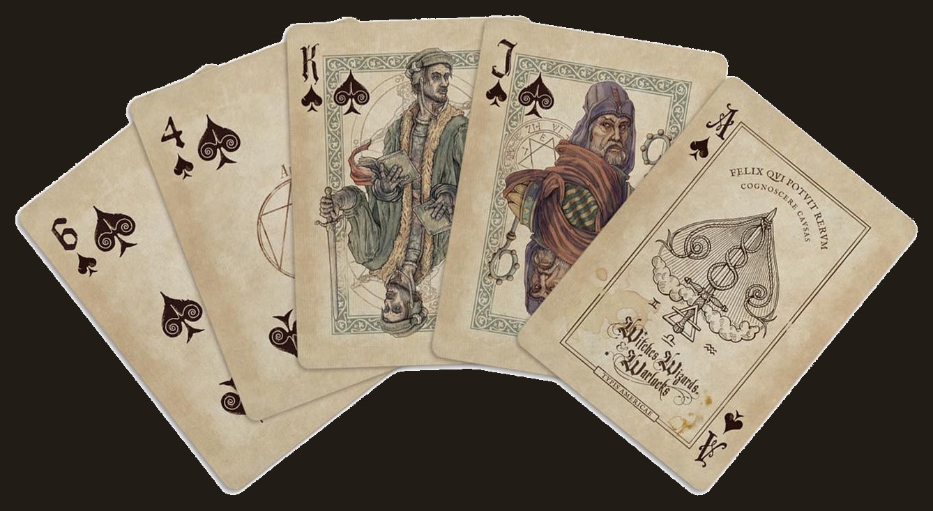 Wizards, Witches & Warlocks Playing Cards