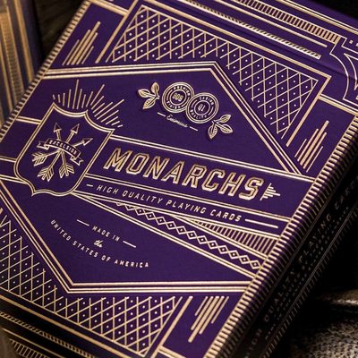 Monarch Playing Cards - Purple