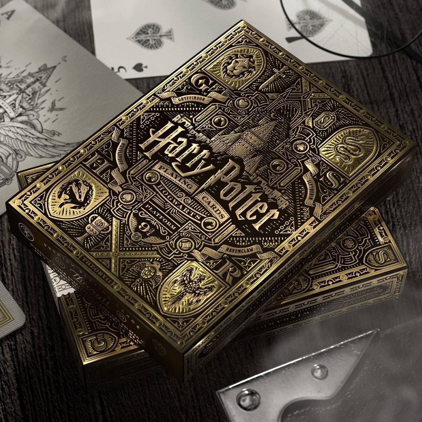 Harry Potter Playing Cards - Yellow Hufflepuff