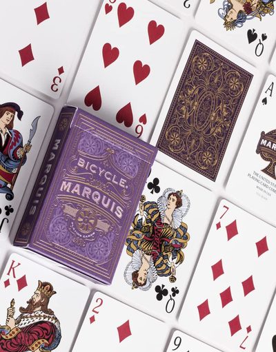 Marquis Playing Cards - White