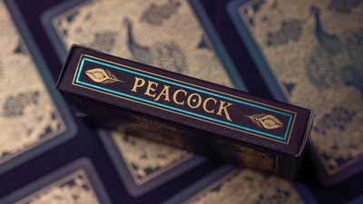 Peacock Playing Cards - Purple