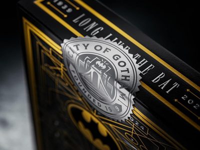 theory11 Batman 85th Anniversary Playing Cards, Premium Playing Cards, Poker Size Standard Index