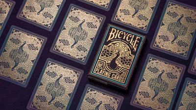 Peacock Playing Cards - Purple