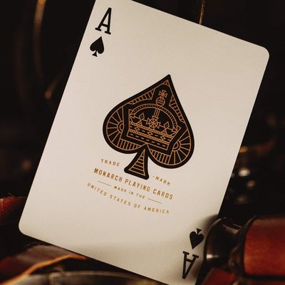 Monarch Playing Cards - Purple