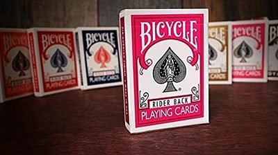 Bicycle Rider Back Playing Cards - Fuchsia