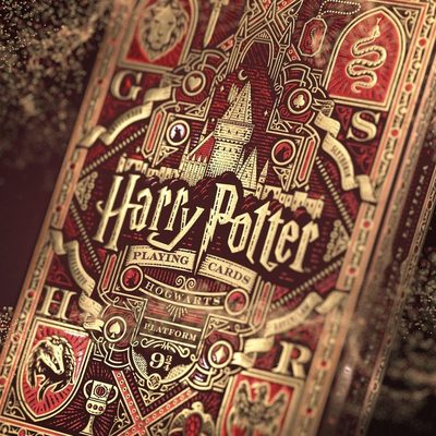 Harry Potter Playing Cards - Red Gryffindor