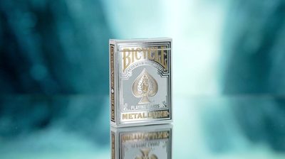Metalluxe Playing Cards - Silver