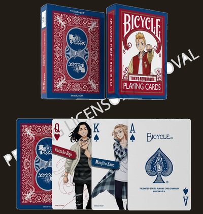 Tokyo Revengers Playing Cards
