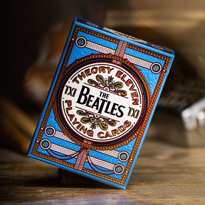 The Beatles Playing Cards - Pink