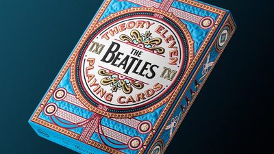 The Beatles Playing Cards - Pink