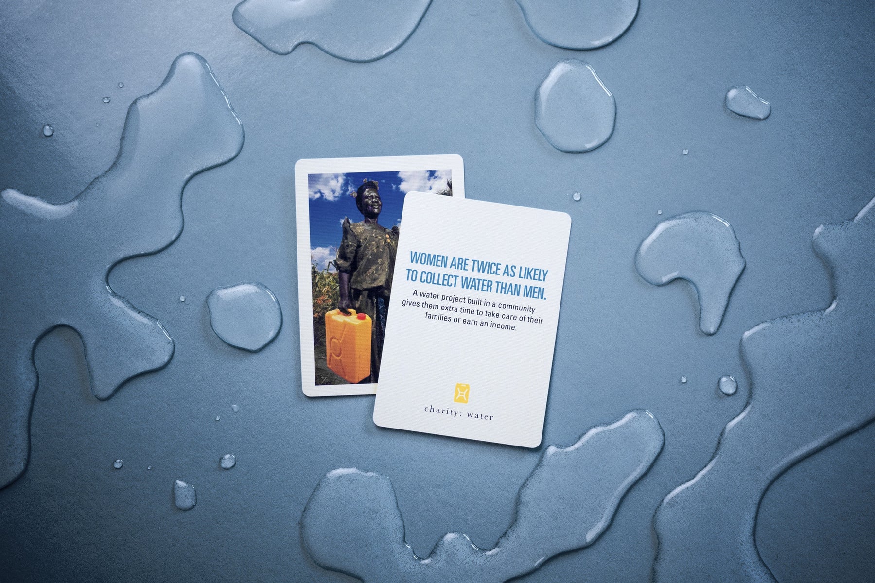 charity: water Playing Cards