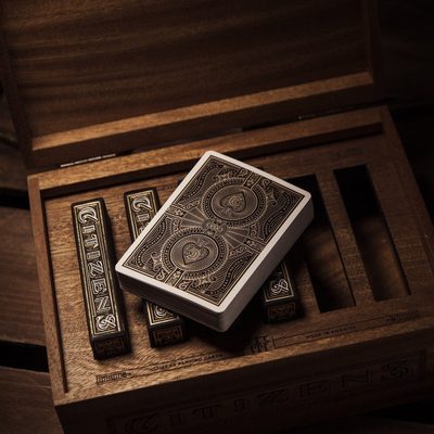Citizen Playing Cards - Wood Box Set
