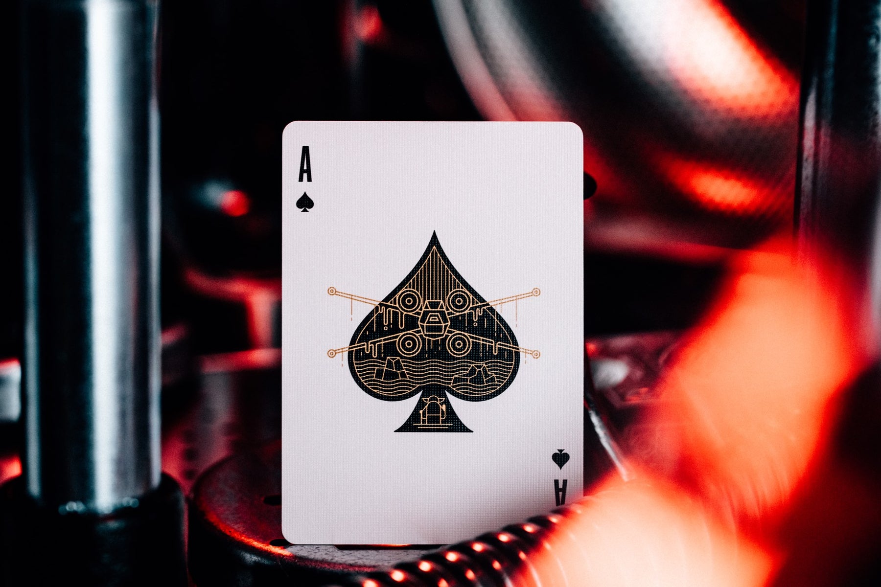 Star Wars Playing Cards - Dark Side Grey