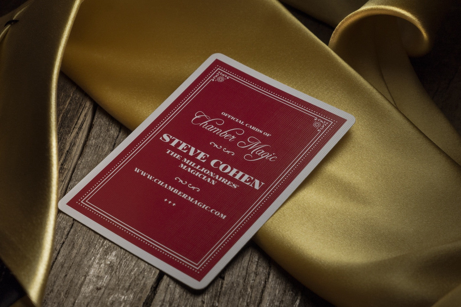 Tycoon Playing Cards - Red